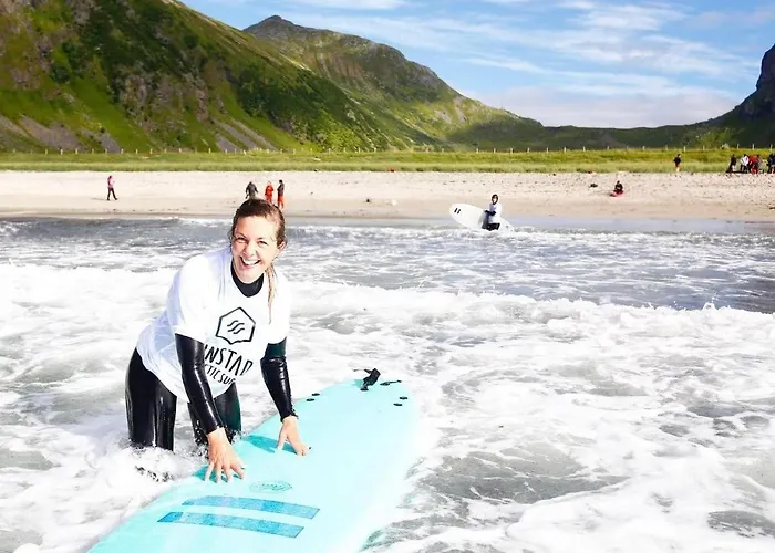 בית נופש In Lofoten Storvagan